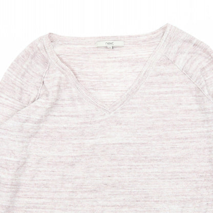 Next Womens Pink   Pullover Jumper Size 10