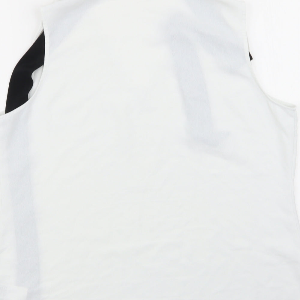 F&F Womens White   Basic Blouse Size 12