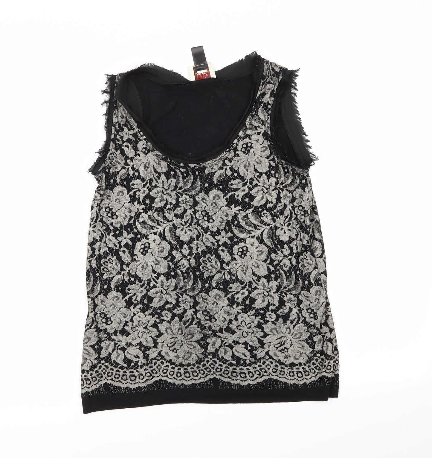 MNG Womens Multicoloured Floral  Basic Tank Size XS