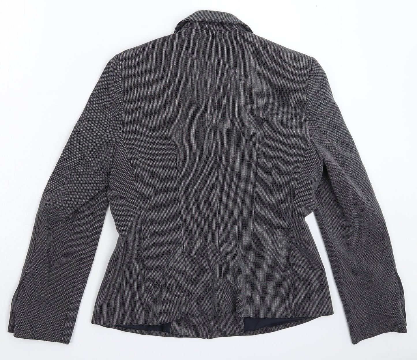 Preworn Womens Blue   Jacket Suit Jacket Size 12