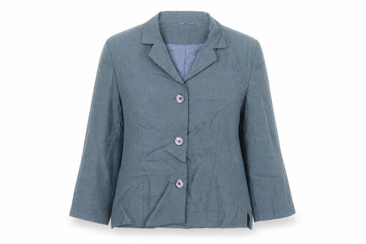 Hamells Womens Blue   Jacket Suit Jacket Size 12