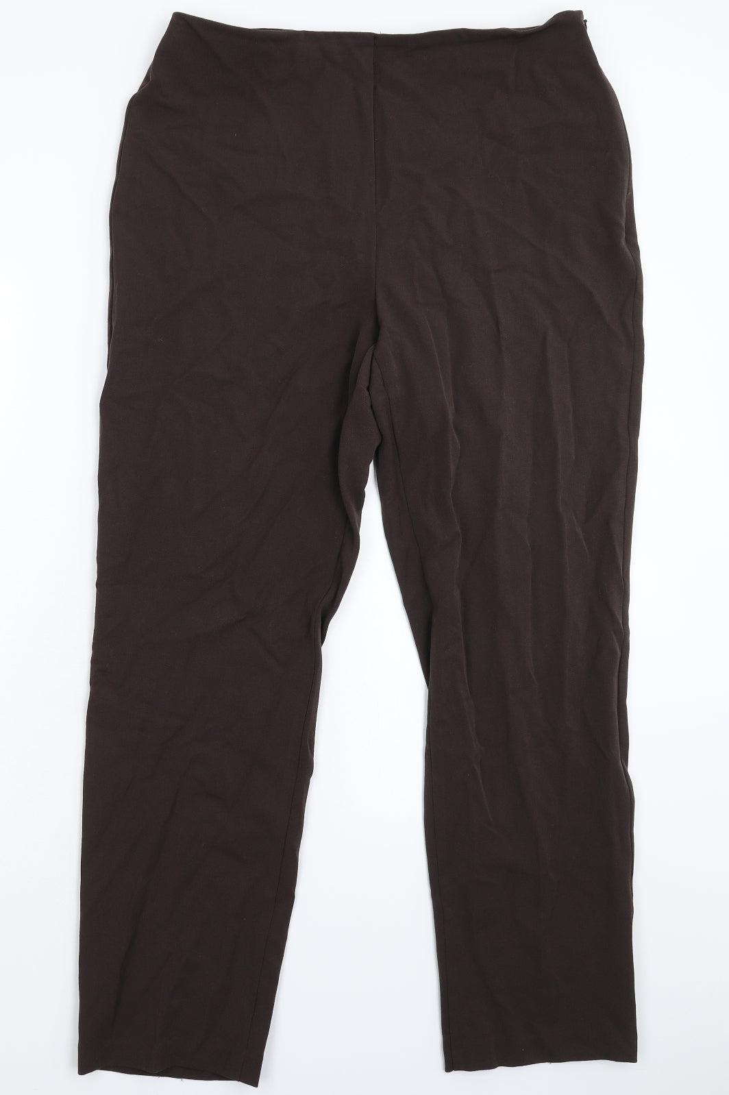 Marks and Spencer Womens Grey   Trousers  Size 16 L30 in