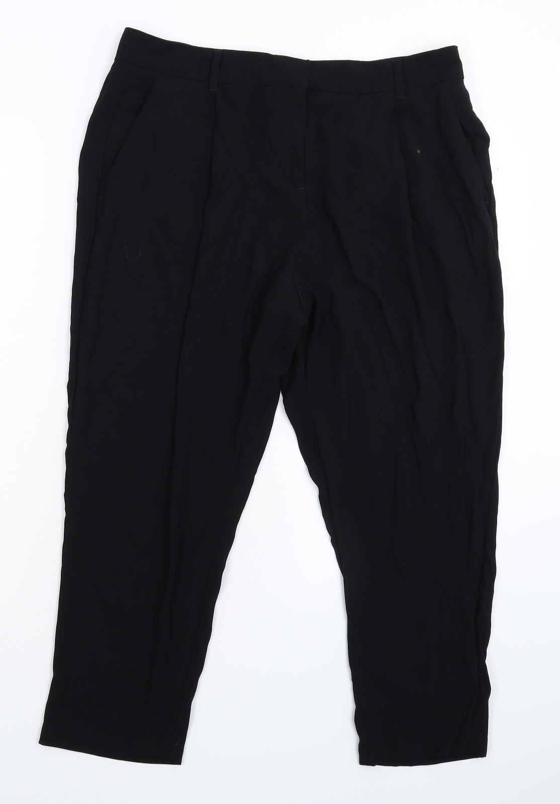NEXT Womens Black   Dress Pants Trousers Size 12 L22 in