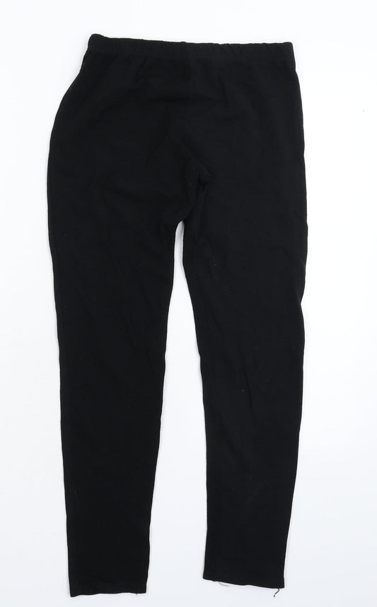 Preworn Womens Black   Jegging Leggings Size 12 L24 in