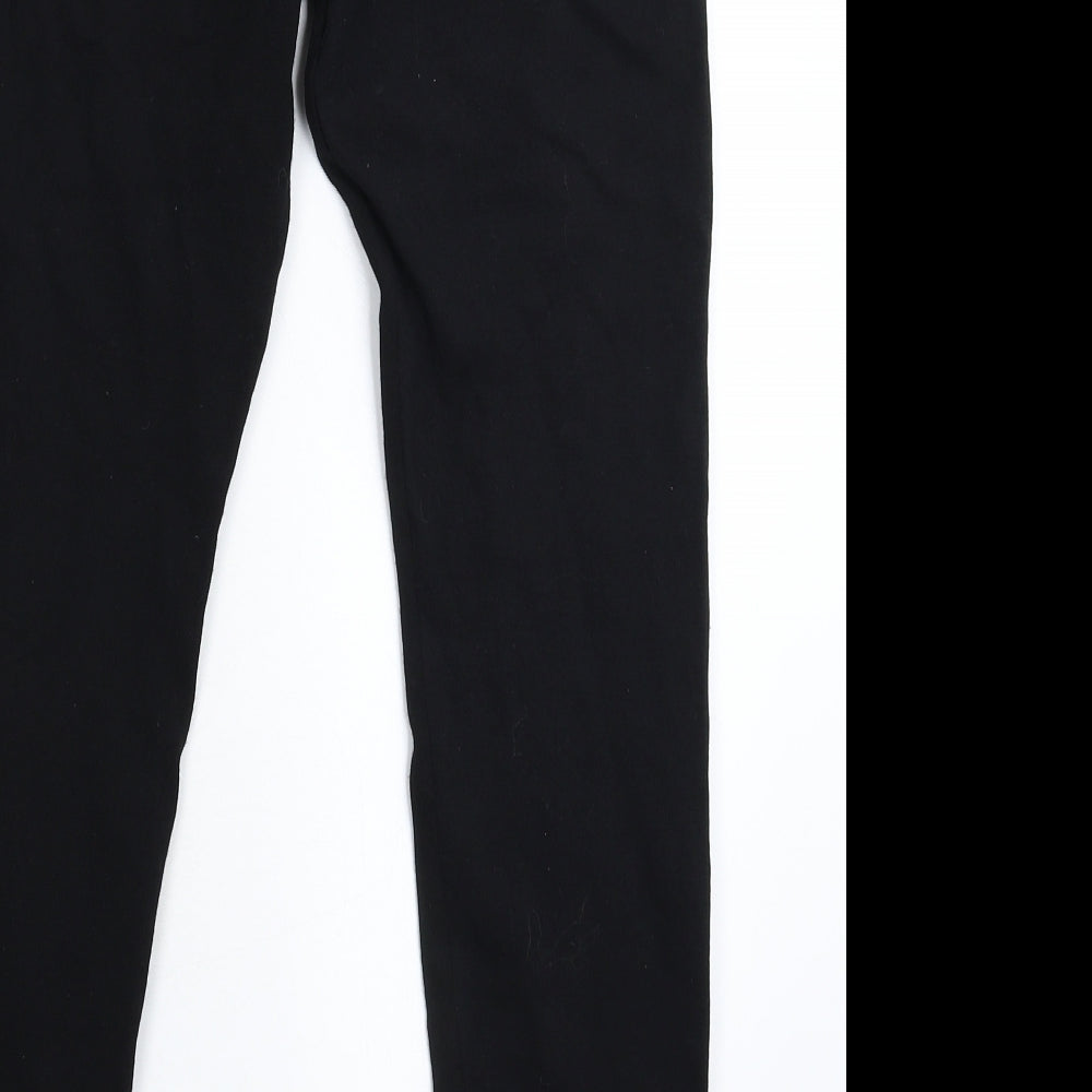 Preworn Womens Black   Jegging Leggings Size 12 L24 in