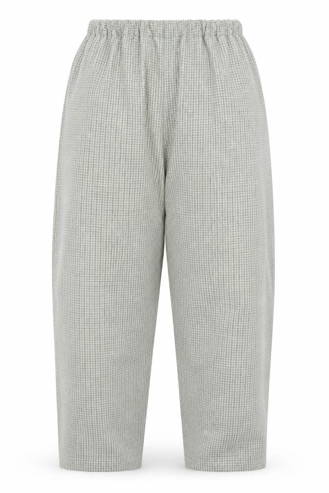 Preworn Womens Green Check  Trousers  Size 18 L27 in