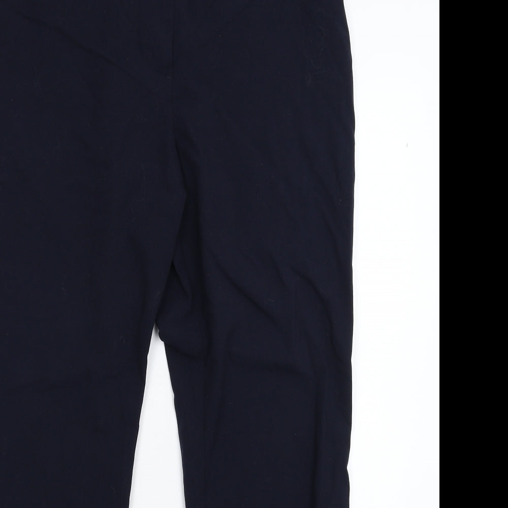 Marks and Spencer Womens Blue   Dress Pants Trousers Size 14 L27 in