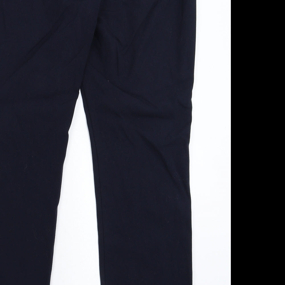 Marks and Spencer Womens Blue   Dress Pants Trousers Size 14 L27 in
