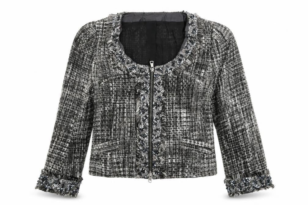 Preworn Womens Grey   Jacket Blazer Size M
