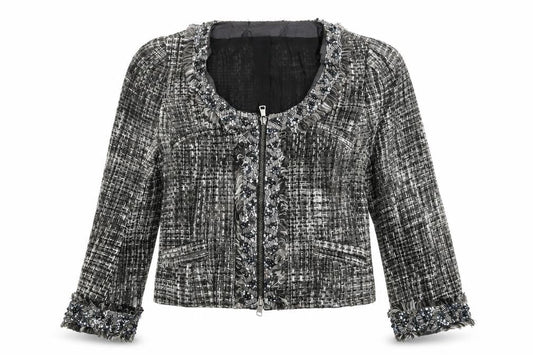 Preworn Womens Grey   Jacket Blazer Size M
