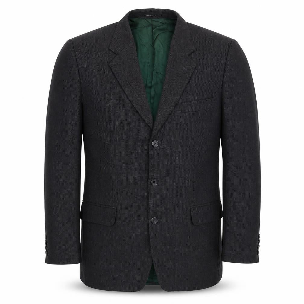 Norton Townsend Mens Black   Jacket Suit Jacket Size 38