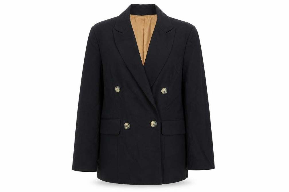 Topshop Womens Black   Jacket Suit Jacket Size 8