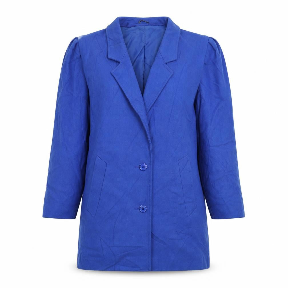 EX Womens Blue   Jacket Suit Jacket Size 10