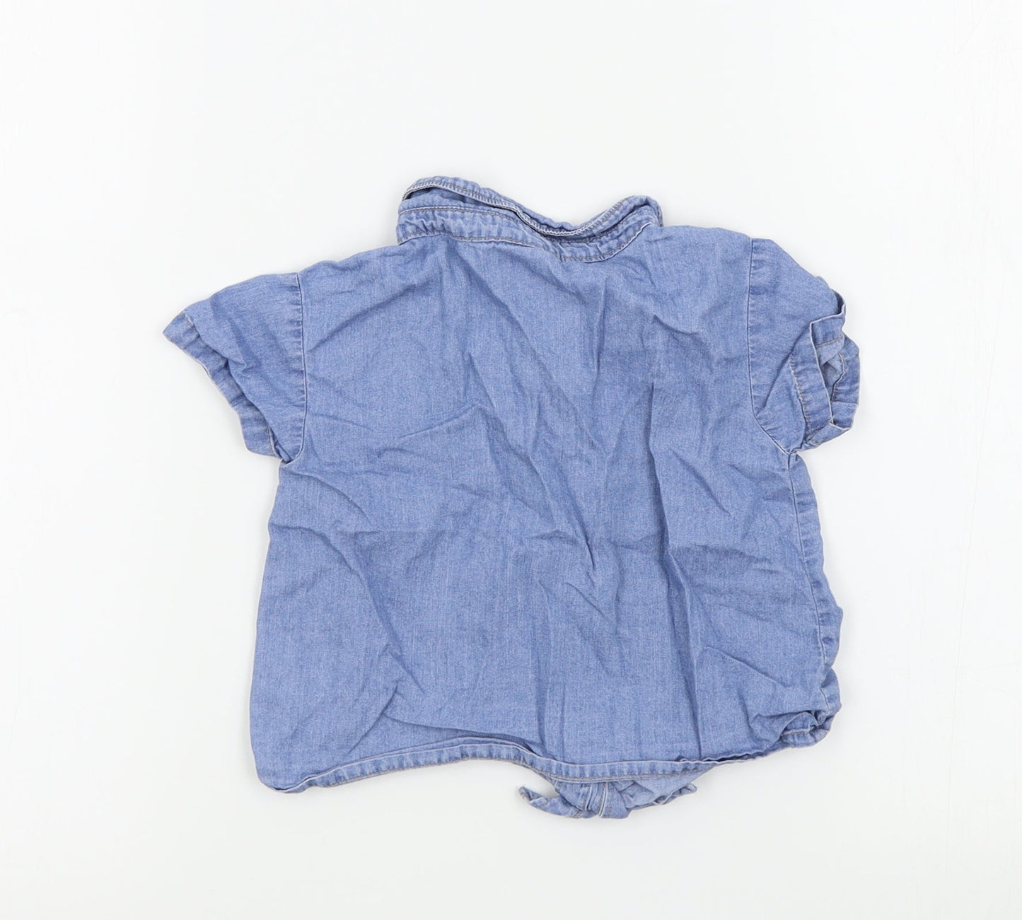 CARTER'S Girls Blue   Basic Button-Up Size 2 Years