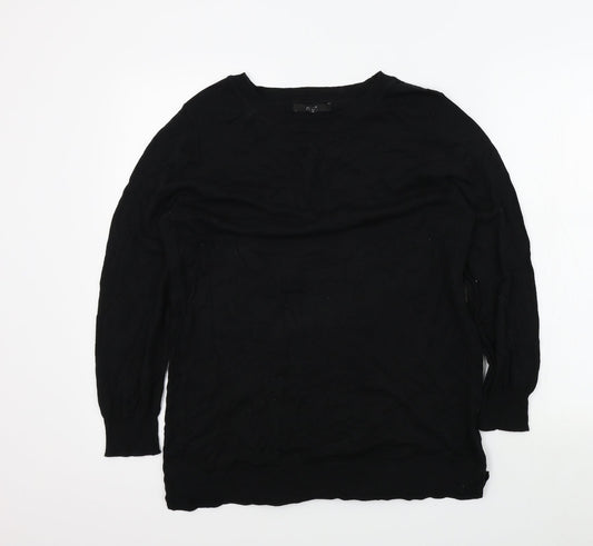 NEXT Womens Black   Pullover Jumper Size 14