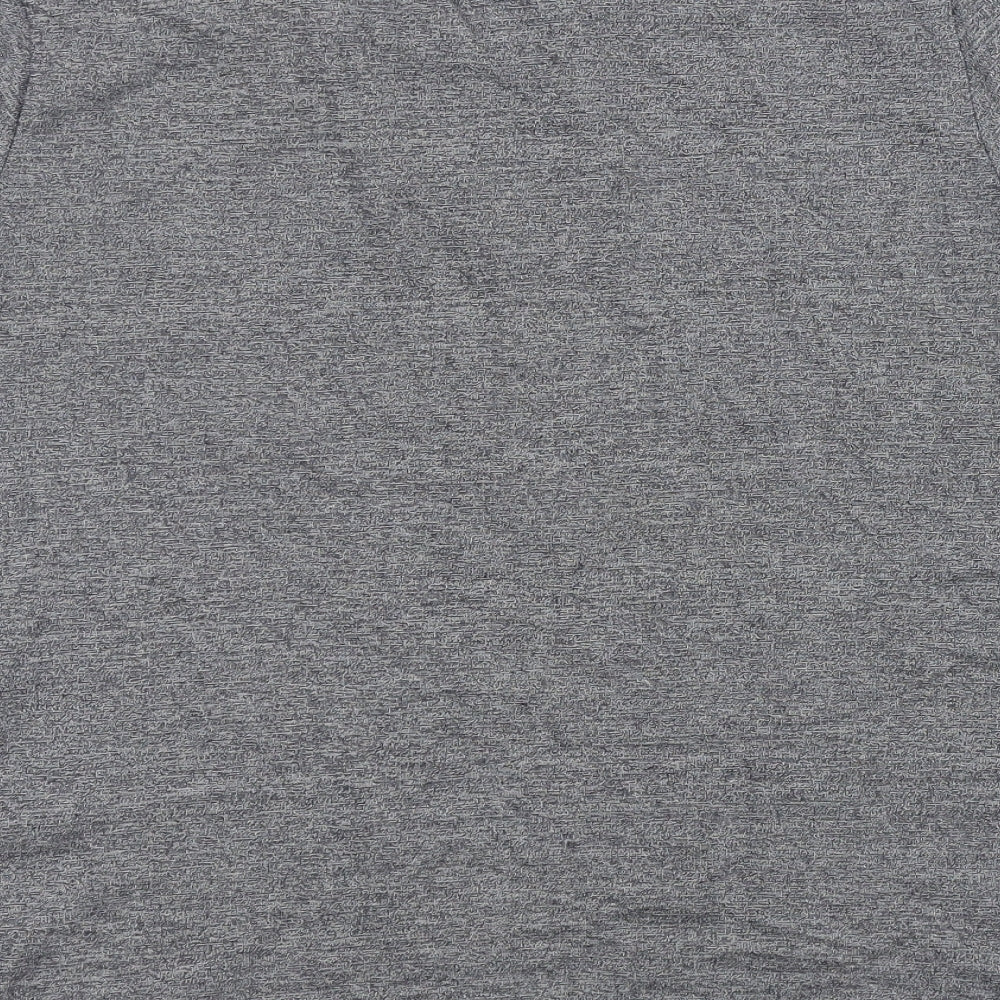Officers Club Mens Grey Colourblock   Polo Size M