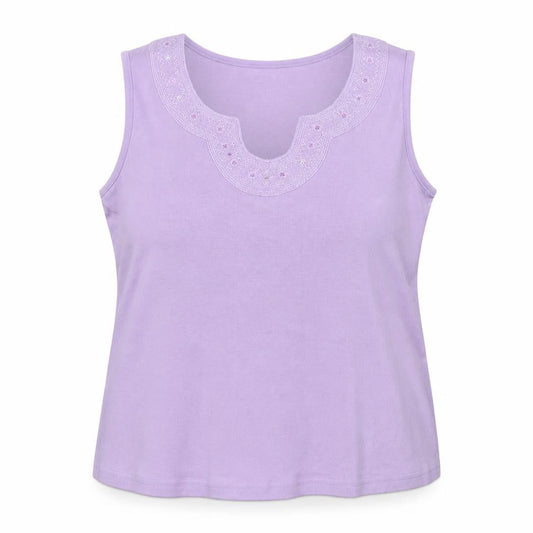 BM Womens Purple   Basic Tank Size XL