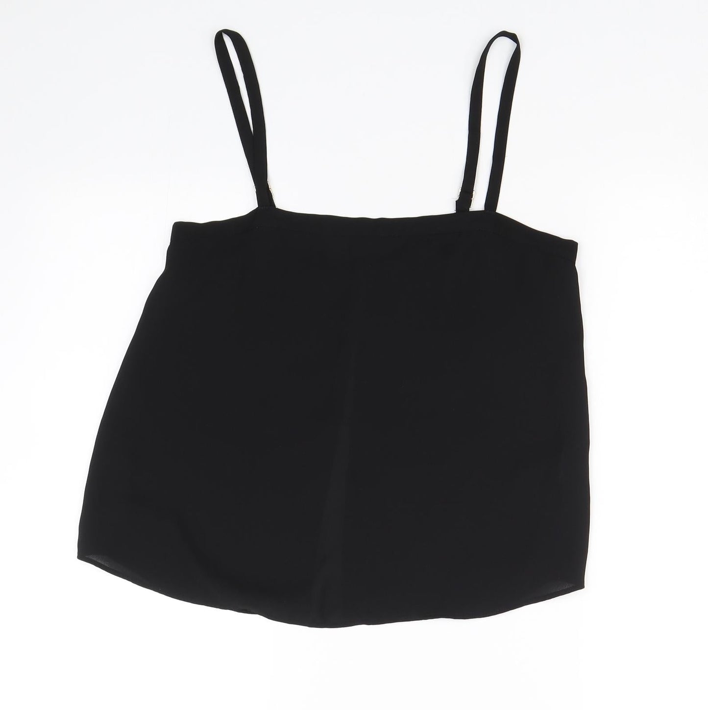 River Island Womens Black   Basic Tank Size 10