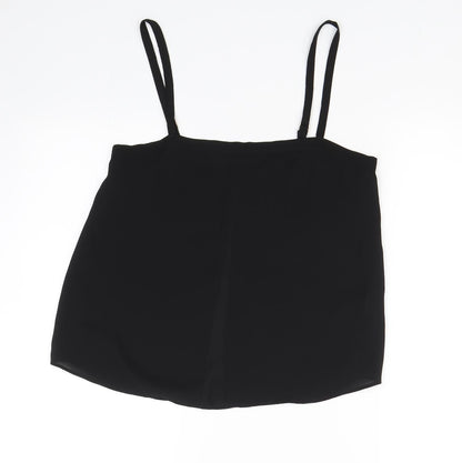 River Island Womens Black   Basic Tank Size 10