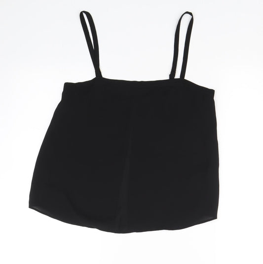 River Island Womens Black   Basic Tank Size 10