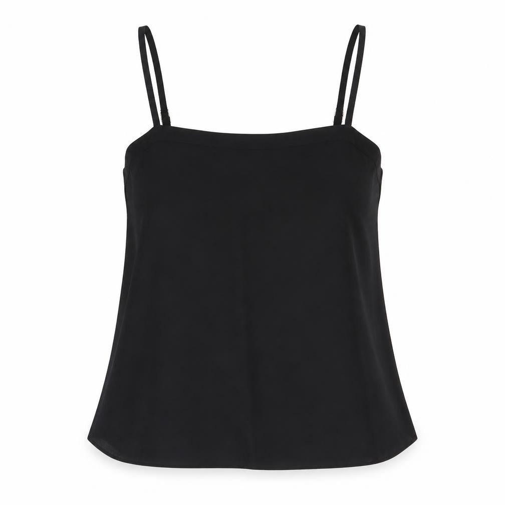 River Island Womens Black   Basic Tank Size 10