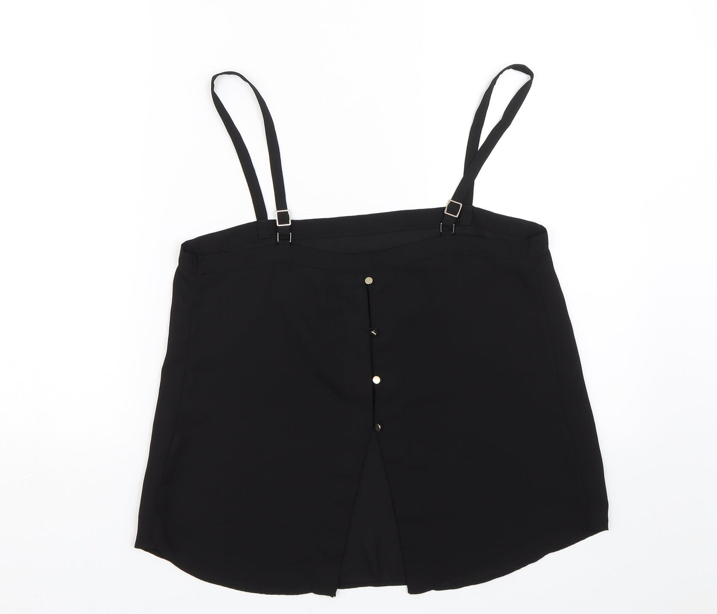 River Island Womens Black   Basic Tank Size 10