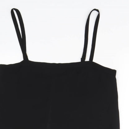 River Island Womens Black   Basic Tank Size 10