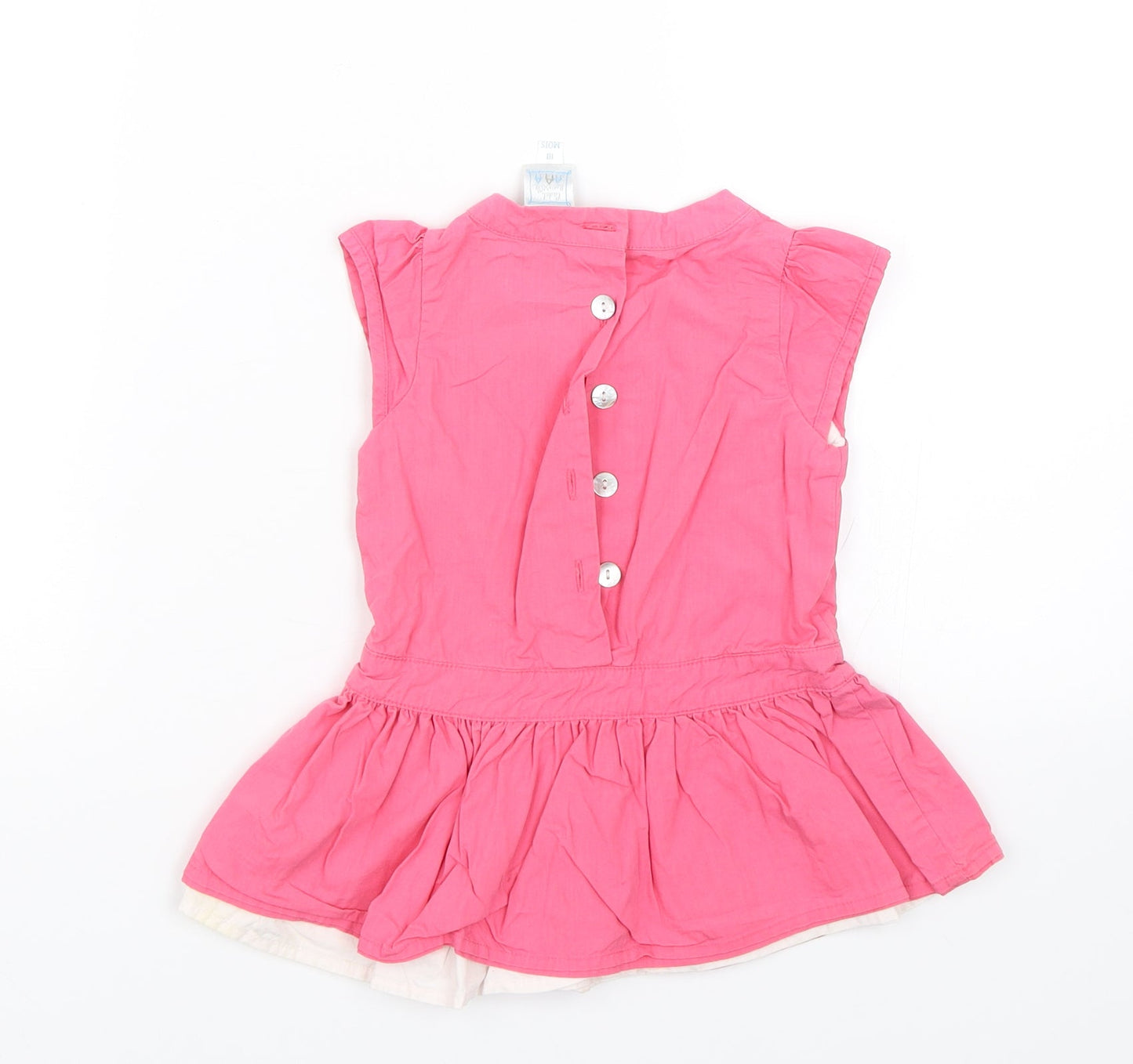Cadet rousselle Girls Pink   Tank Dress  Size 18 Months