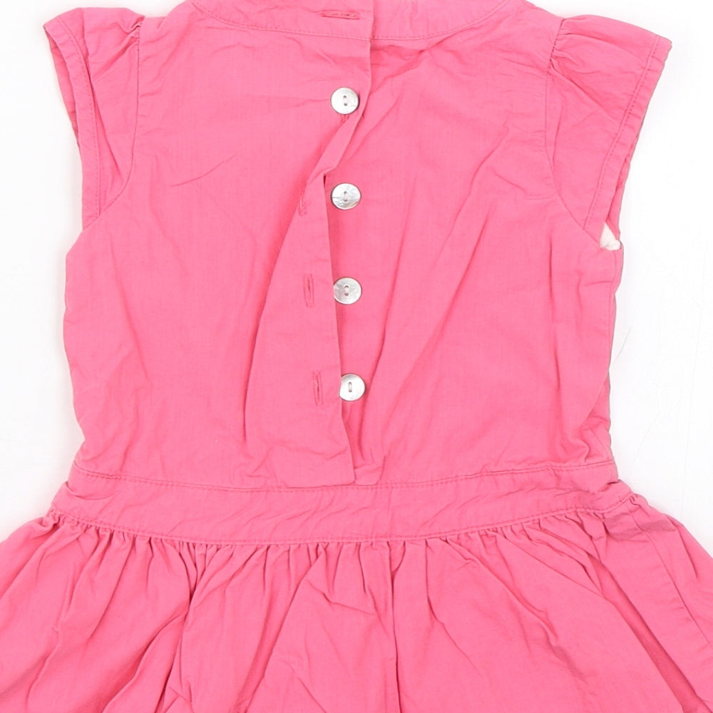 Cadet rousselle Girls Pink   Tank Dress  Size 18 Months