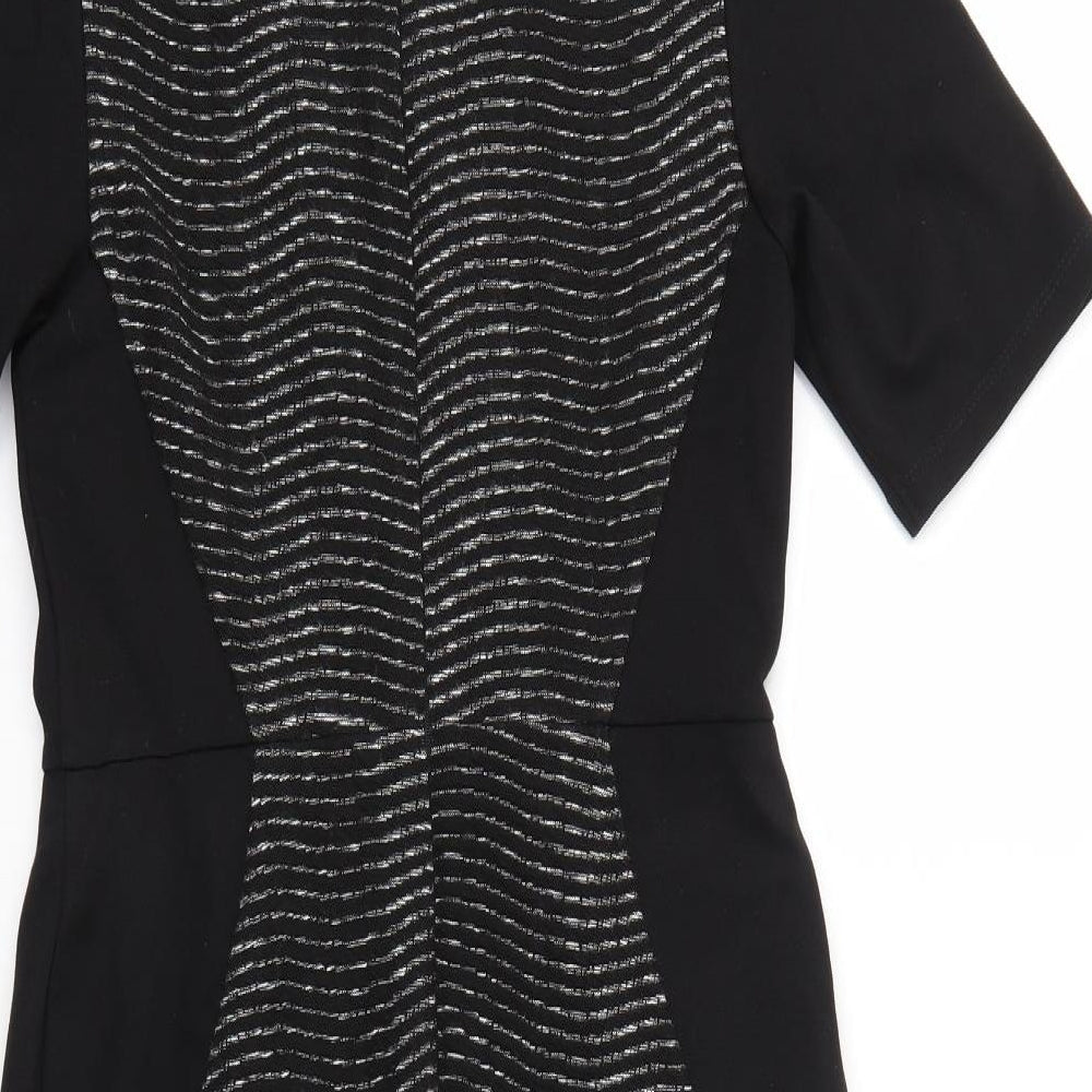 Monsoon Womens Black   Fit & Flare  Size 12