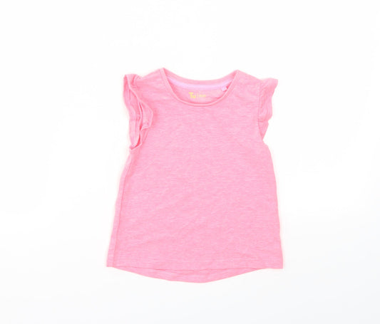 TU Girls Pink   Basic T-Shirt Size 9-12 Months