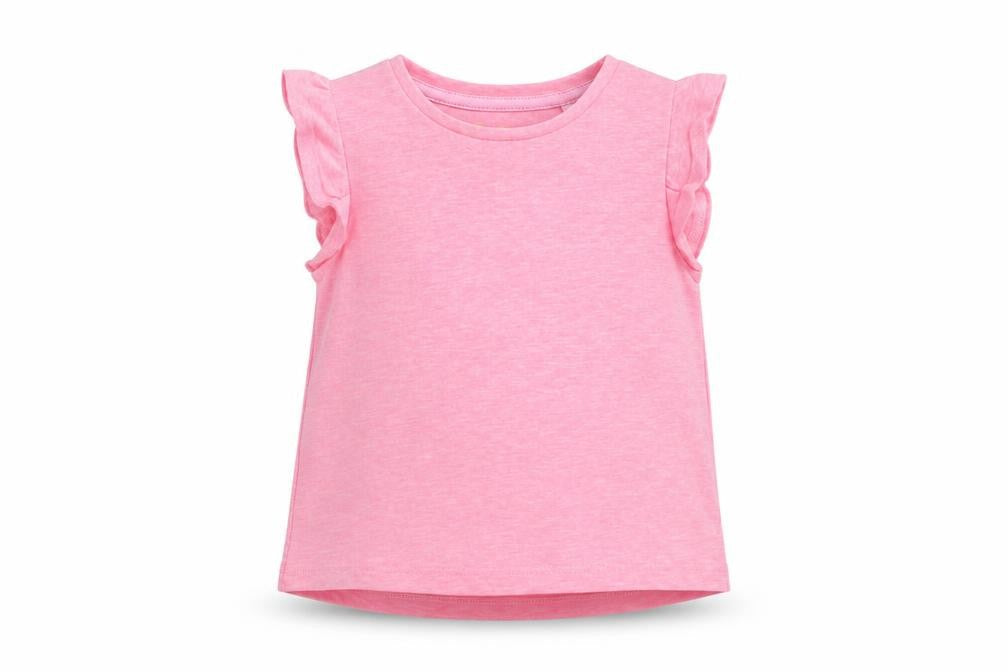 TU Girls Pink   Basic T-Shirt Size 9-12 Months