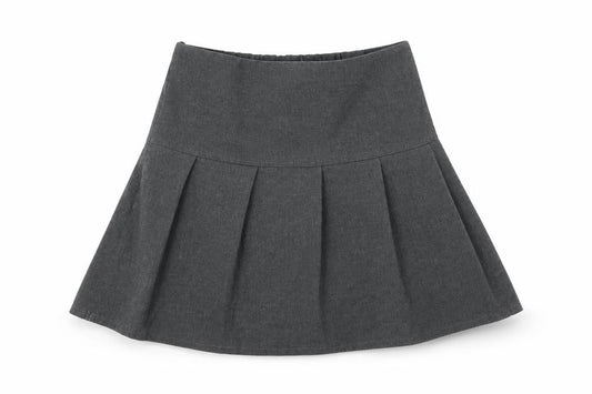 Marks & Spencer Girls Grey   Flare Skirt Size 8-9 Years