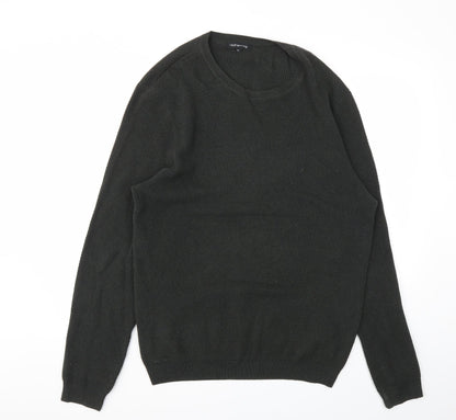 Preloved Debenhams Mens Green   Pullover Sweatshirt Size M - Front