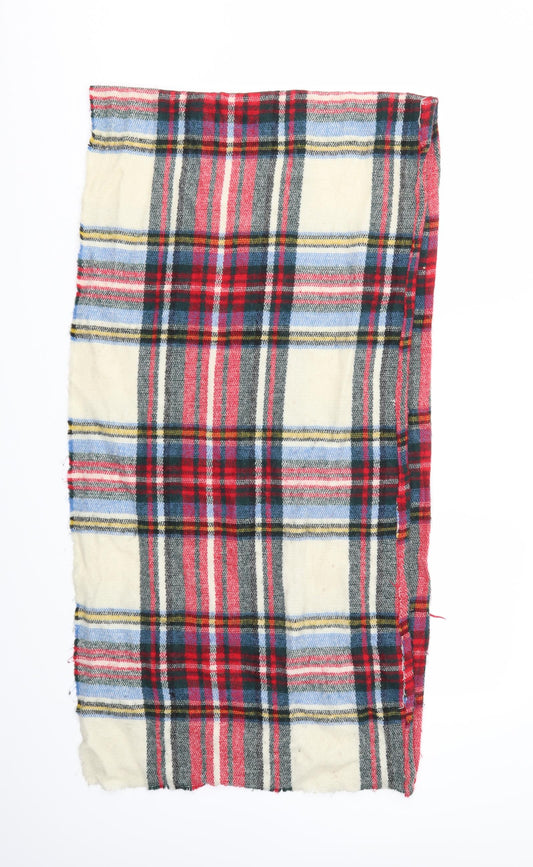 Preworn Womens Multicoloured Check   Scarf