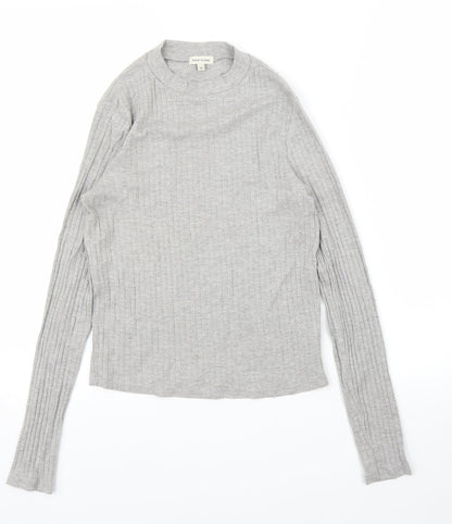 River Island Womens Grey   Basic T-Shirt Size 10