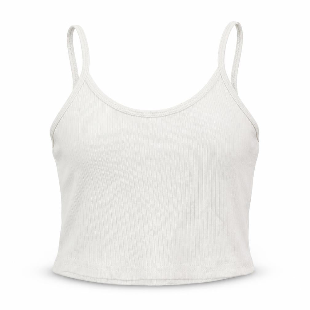 Topshop Womens White   Camisole Blouse Size 4  - Cropped