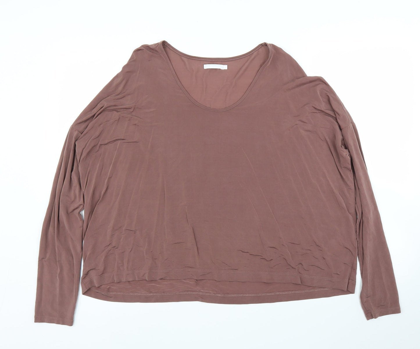 Weekend Womens Purple   Basic Blouse Size L