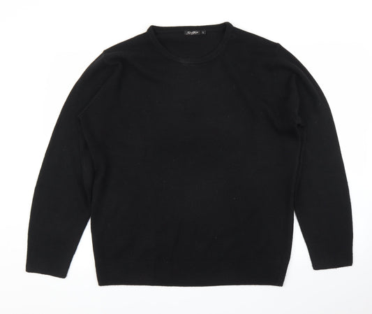Taylor and Wright Mens Black   Pullover Jumper Size L