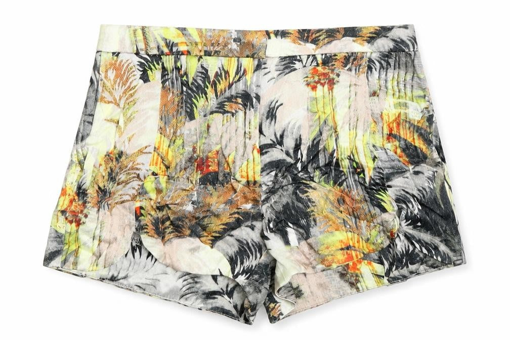 Topshop Womens White   Hot Pants Shorts Size 8