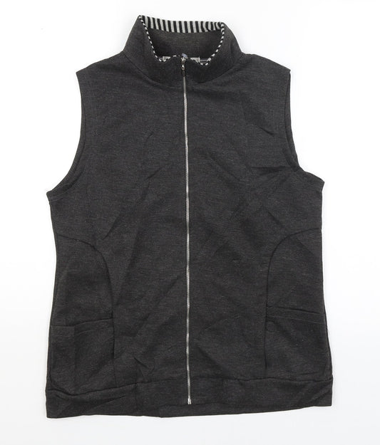 Fabrizio Womens Grey   Vest Jumper Size 12