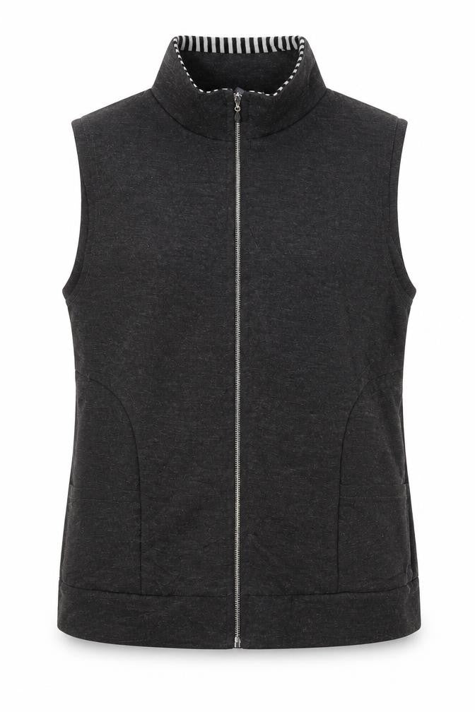 Fabrizio Womens Grey   Vest Jumper Size 12