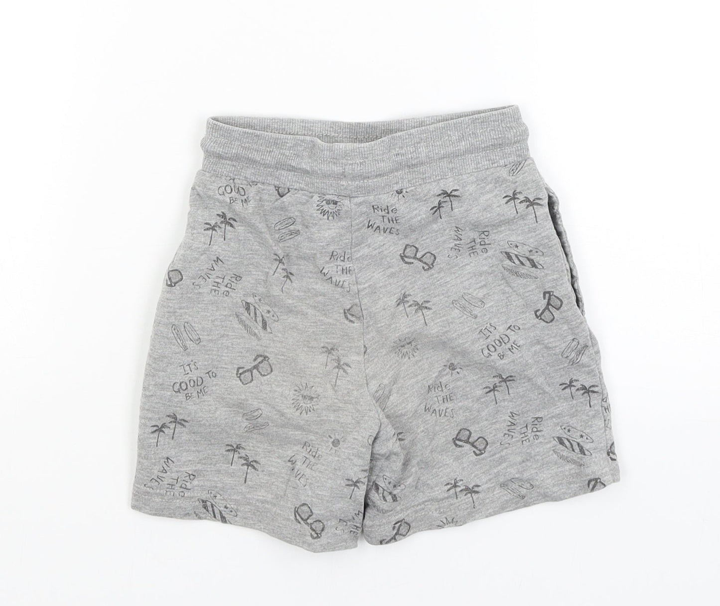 George Boys Grey   Sweat Shorts Size 2-3 Years - Ride the Waves