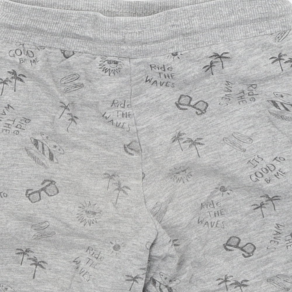 George Boys Grey   Sweat Shorts Size 2-3 Years - Ride the Waves