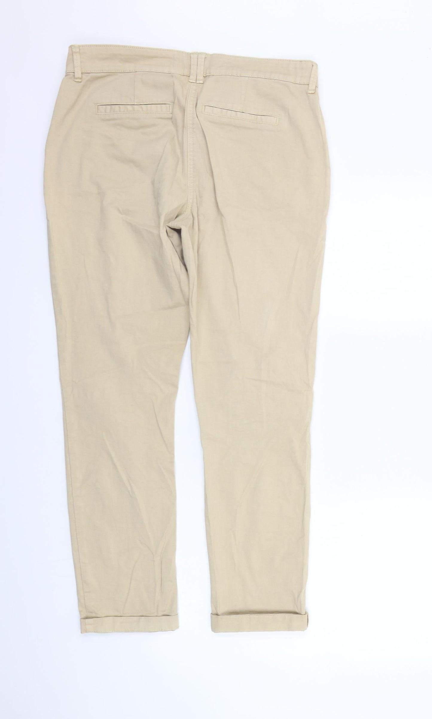NEXT Womens Yellow   Trousers  Size 10 L27 in