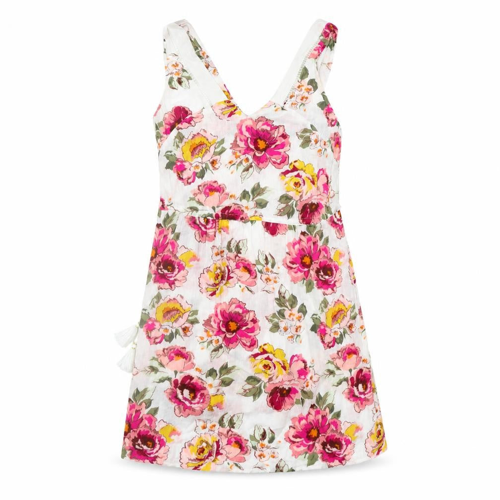 NEXT Womens White Floral  A-Line  Size 6