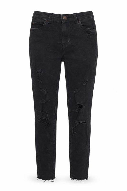 New Look Womens Black   Skinny Jeans Size 8 L25 in