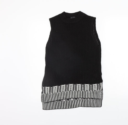 Topshop Womens Black   Jumper Dress  Size 8