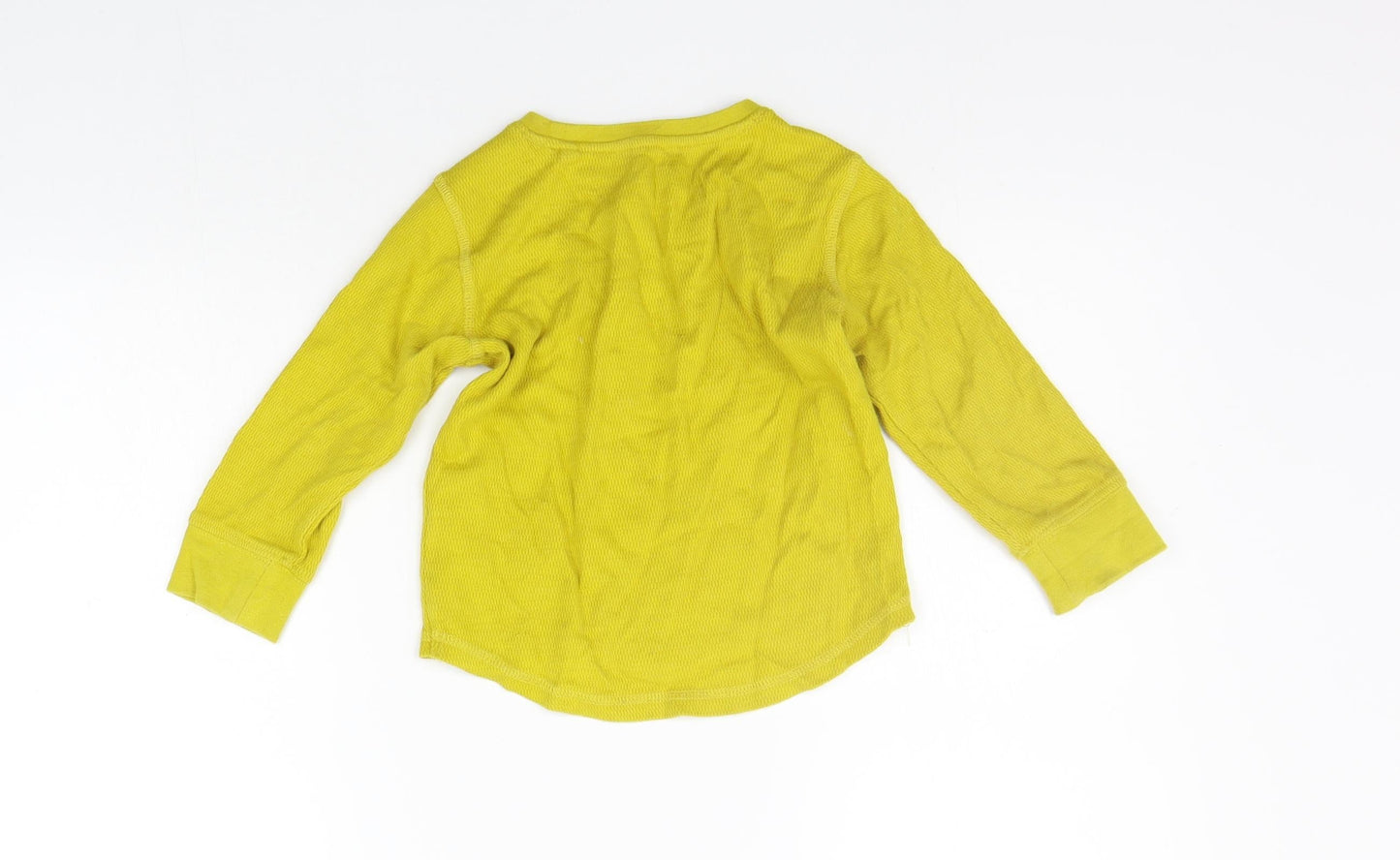 NEXT Girls Yellow   Pullover Jumper Size 2 Years  - washable mark