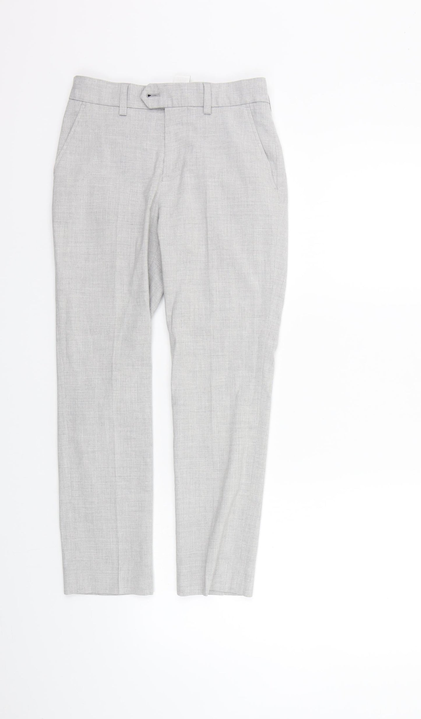 George Girls Grey   Chino Trousers Size 10 Years